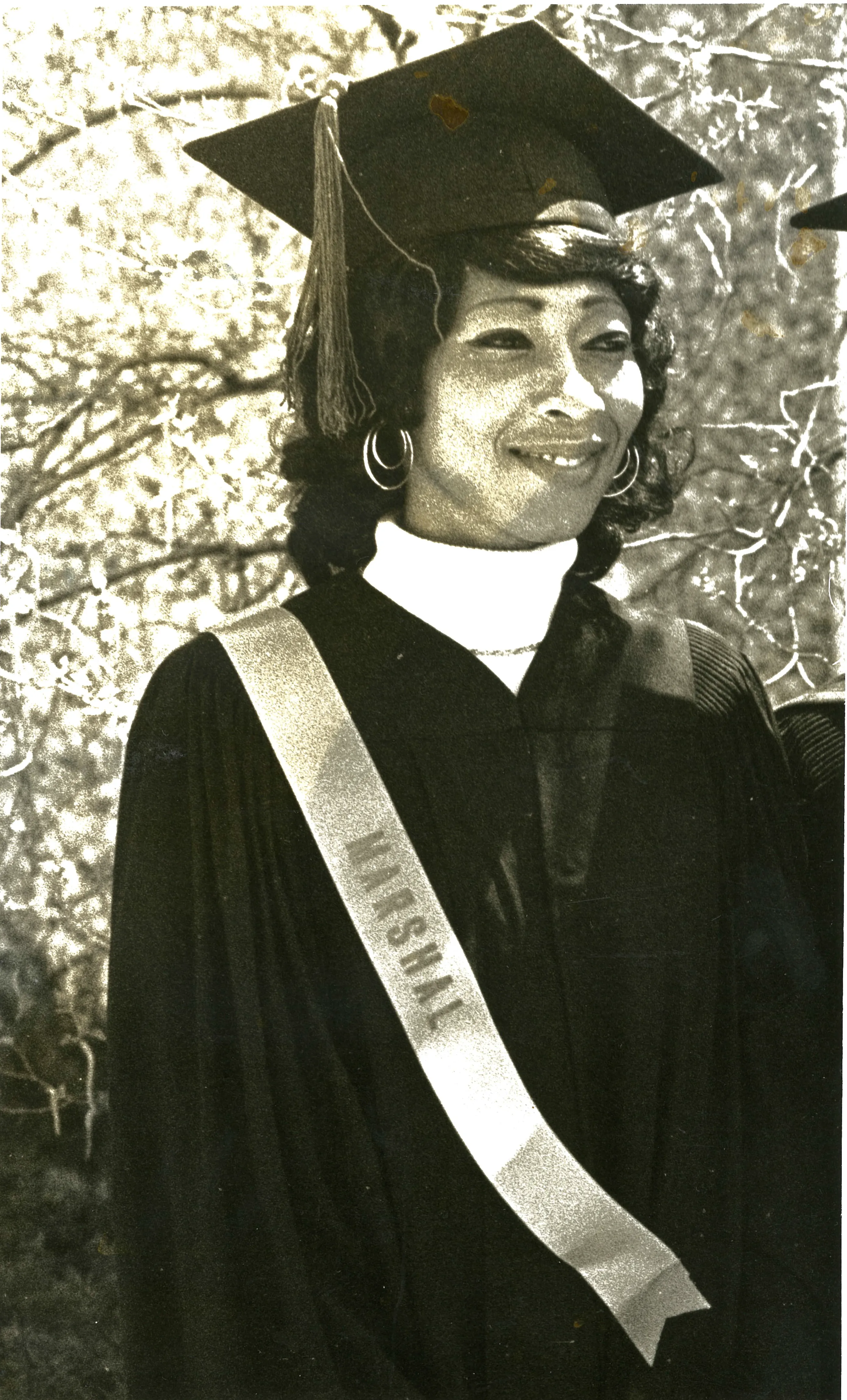 Posing in an exclusive studio.