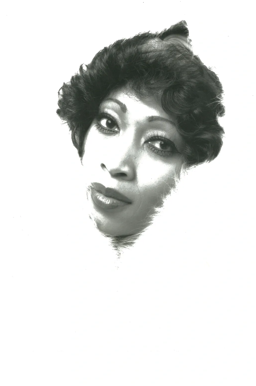 Posing in an exclusive studio.